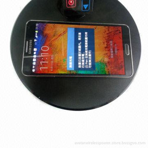 QI induction charge LED desk lamp, touch button eye protection